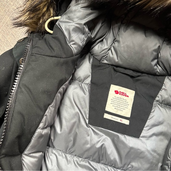 Fjallraven Black Singi Down Hooded Jacket - Picture 5 of 13